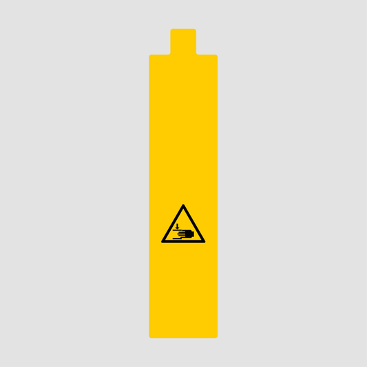 Caution Watch Hands label